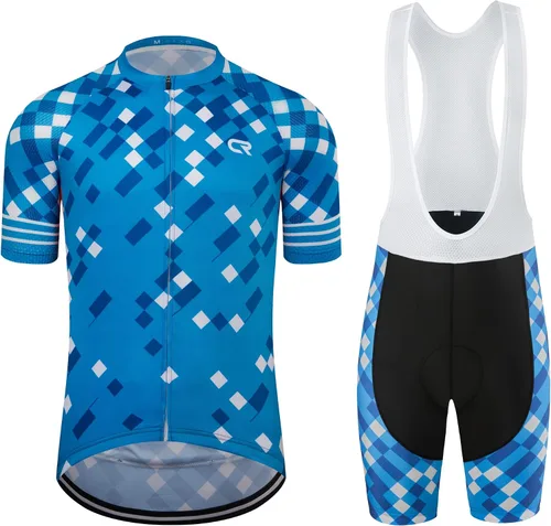 Vista 94 de Coconut Ropamo CR - Conjunto de camiseta de ciclismo para hombre, con cremallera y bolsillo con pantalones cortos con acolchado 4D