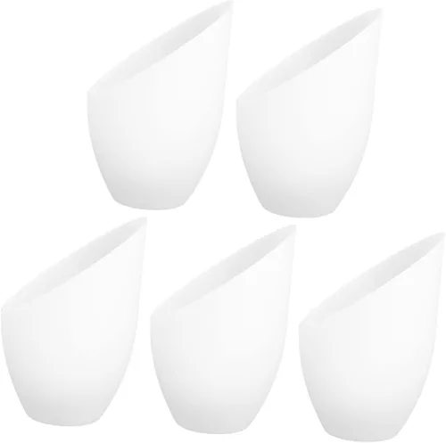 Vista 10 de Paquete de 5 pantallas de lámpara de herradura para lámparas de piso y mesa con agujero central de 1 1/4 pulgadas, pantallas blancas de repuesto