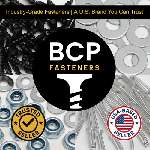 Vista 7 de BCP Fasteners Paquete de 100 tornillos para madera de cabeza plana 304 de cabeza plana #4 x 1/2" (BCP105)