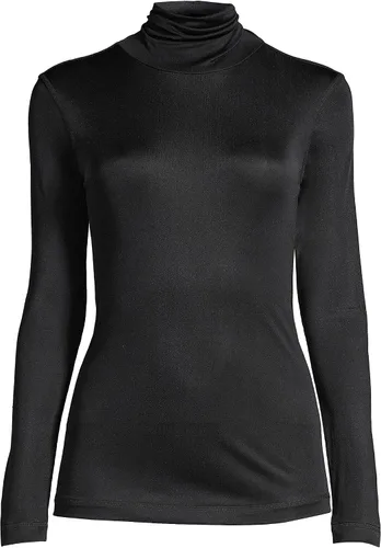 Vista 5 de Lands' End Ropa interior larga de seda entrelazada para mujer