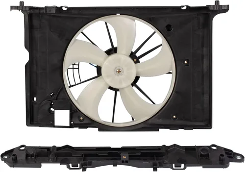 Vista 151 de Conjunto de ventilador de refrigeración dual del radiador TRQ Para Toyota Avalon 2013-2018 Camry 2012-2017 TO3115173