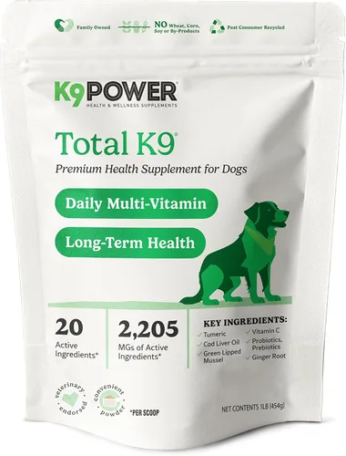 Vista 13 de K9Power Young at Heart - Suplemento para perros senior para longevidad y vitalidad - Apoya las articulaciones, el cerebro, el corazón, la digestión