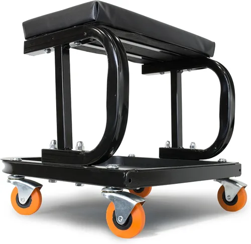 Vista 3 de WEN 73011T Asiento mecánico con capacidad de 250 lb con almacenamiento a bordo