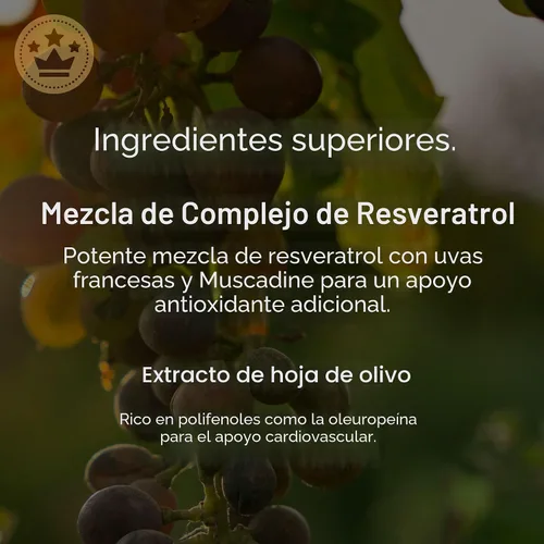 Vista 7 de NAOMI Bergamota Cítrico Italiano 500mg + Resveratrol, Desarrollado por un Cardiólogo Premiado, Apoya el Colesterol Normal y la Función Celular