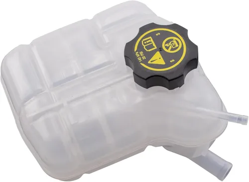 Vista 30 de TRQ Botella de desbordamiento del tanque de expansión del depósito de refrigerante del radiador compatible con Ram ProMaster City CH3014192 2015-2022