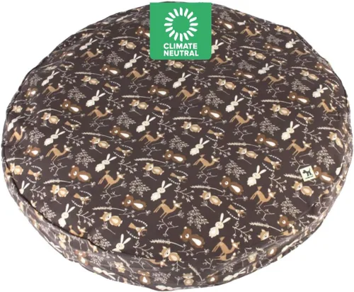 Vista 15 de Molly Mutt Amarillo by Morning - Funda de edredón para cama para perro, 100% algodón orgánico con certificación GOTS para cama de perro, cachorro