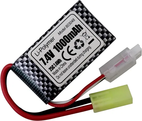Vista 5 de Accessory 2PCS 7.4V 1000mAh Odamiya Plug Lithium Battery for 300E 9201E 9300 9310 9305E 9304E 9303E 9302E 9301 RC Car, RC Boat, RC Drone