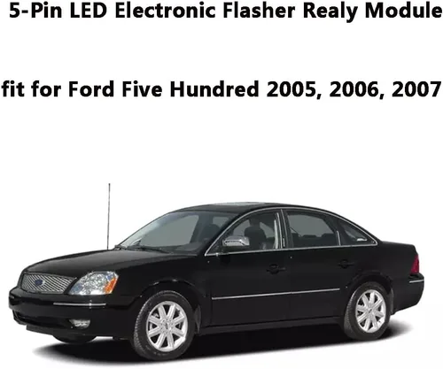 Vista 4 de Relé intermitente LED EP27 de 5 pines compatible con Ford Mustang V6, GT, Bullitt, Mach1 1994-2004 Ford Five Hundred 2005-2007 Señal de giro