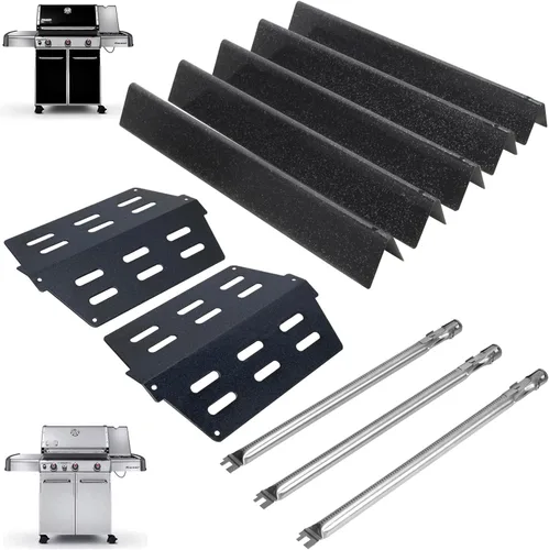 Vista 9 de Kit de Piezas de Parrilla para Weber Genesis 300 310 330 Piezas de Parrilla para Weber Genesis E330 E310 S310 S330 EP330 EP310 S320 E320 Piezas