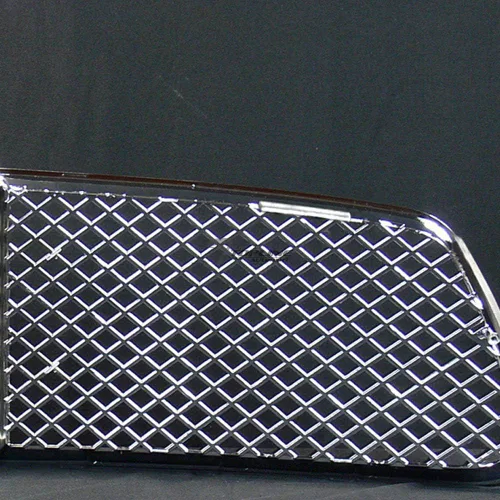 Vista 8 de 7422442359387 Compatible con Dodge Charger 2005, 2006-2010 Parrilla de Rejilla de Malla Cromada para Parachoques Delantero