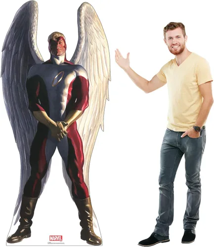 Vista 3 de Cardboard People Angel - Soporte de cartón de tamaño real - Marvel