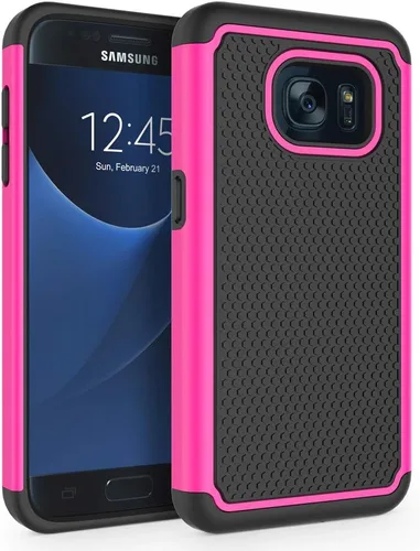 Vista 13 de Funda para Galaxy S7, a prueba de golpes, funda protectora para Samsung Galaxy S7 (5.1 pulgadas, 2016) [azul]