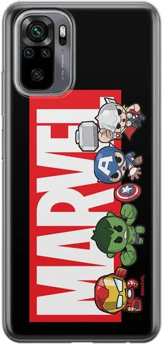 Vista 11 de ERT GROUP Funda de teléfono móvil para Xiaomi REDMI Note 10/10S original y con licencia oficial de Marvel, patrón 001, adaptado de forma óptima a