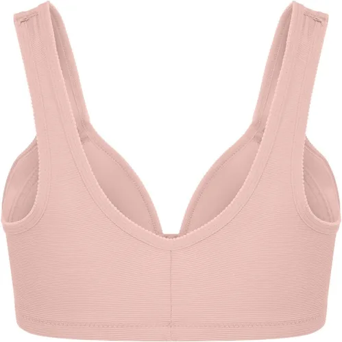 Vista 15 de Brasier sin aros para mujer, brasier sin aros, cómodo brasier sin varillas, ropa interior diaria