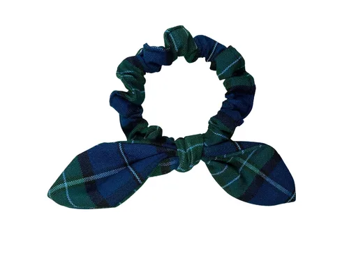 Vista 49 de Back to School/Uniform Plaid Scrunchie bunny ear Bowknot/School Uniform Plaid/Ponytail Bow Scrunchie/Plaid Accessories (Plaid 42-Bernards)