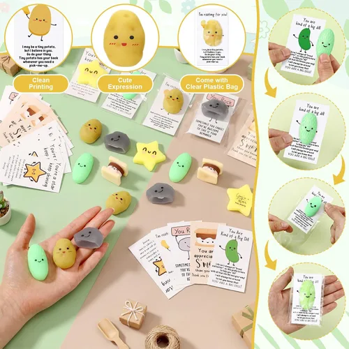 Vista 3 de HyDren Juego de 20 tarjetas motivacionales inspiradoras para regalo
