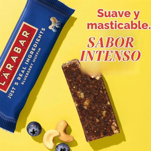 Vista 6 de Larabar - Muffin, barras veganas de frutas y nueces sin gluten, 6