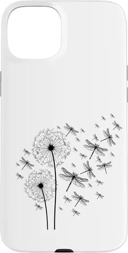 Vista 9 de Funda para iPhone 12/12 Pro Wildlife Animal Insect Dandelion Dragonfly