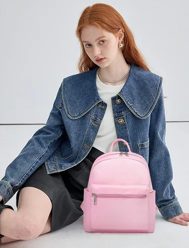 Vista 5 de LOVEVOOK Mini mochila pequeña y linda mochila de moda para niñas y mujeres