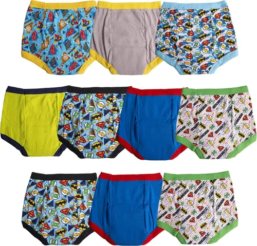 Vista 2 de DC Comics Baby Boys' Toddler Justice League Potty Training Pants Multipack