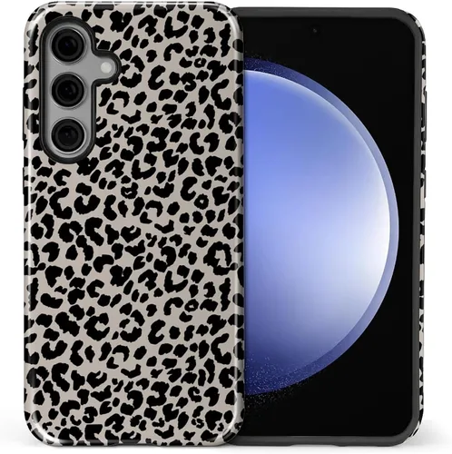 Vista 36 de Funda compatible con Samsung Galaxy S23, funda híbrida de protección rígida de 2 capas, a prueba de golpes, funda protectora resistente para Lata