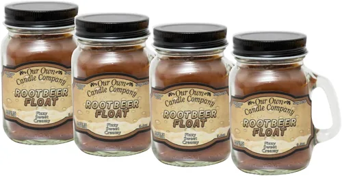Vista 34 de Grandma's Kitchen - Mini vela perfumada en tarro Mason de Our Own Candle Company, 3.5 onzas (paquete de 4)