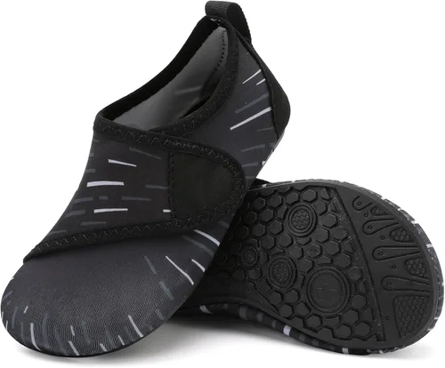 Vista 3 de JIASUQI - Zapatos deportivos acuáticos de verano para niños y niñas, calcetines acuáticos para ir a la playa y la piscina