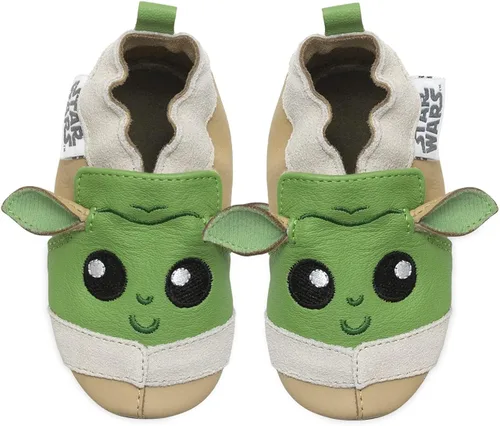 Vista 7 de Robeez Zapatos de cuna antideslizantes con suela suave para bebés y niños pequeños