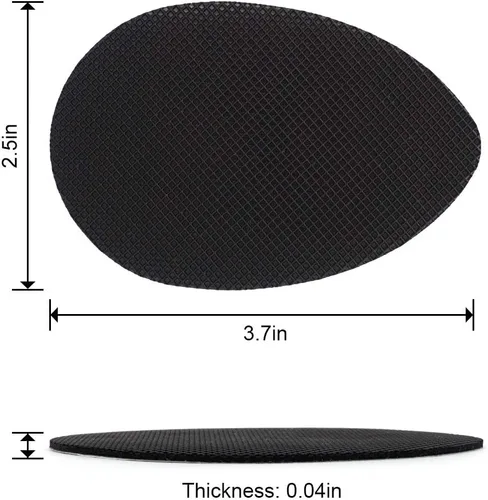 Vista 5 de Dr. Shoesert Almohadillas antideslizantes para zapatos, protectores adhesivos para suela de zapatos, tacones altos antideslizantes para zapatos