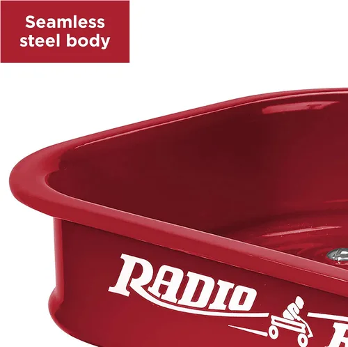 Vista 7 de Radio Flyer Mini vagón rojo clásico para niños, vagón de juguete de 12.5
