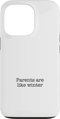 Vista 10 de iPhone 16 Parents are like winter Case