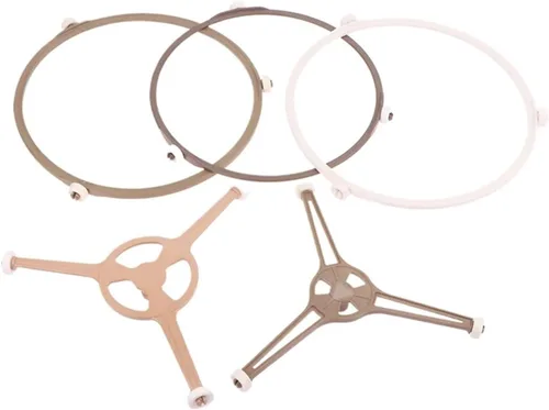 Vista 2 de 1PC Circle Rotating Ring Support Roller Bracket Microwave Oven Turntable Base Plate Tray Holder Stand(A1)