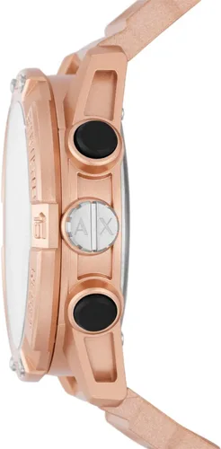Vista 2 de AX Armani Exchange - Reloj de silicona analógico digital para hombre