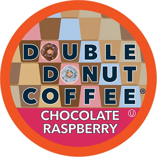 Vista 40 de Double Donut Coffee Cápsulas de Café Half Caff, Cápsulas de Café de Media Cafeína de Porción Individual para Cafeteras Keurig K Cup, Tostado Medio