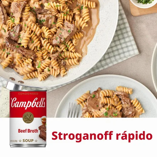 Vista 4 de Campbell's Caldo de carne condensada, lata de 10.5 oz