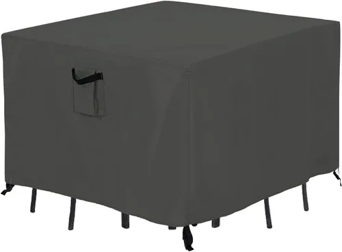 Vista 7 de ABCCANOPY Cubierta de Mesa Rectangular Cubierta de Mesa Universal Cubierta de Silla para Exteriores Impermeable y a Prueba de Polvo Resistente al