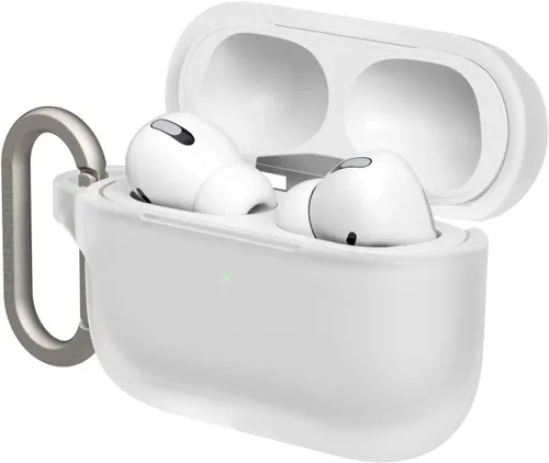 Vista 8 de RHINOSHIELD Funda para AirPods con mosquetón compatible con Apple [AirPods Pro], protección contra caídas de grado militar, resistente a