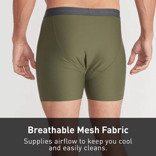 Vista 4 de ExOfficio Bóxer estándar Give-n-go 2.0 para hombre, paquete de 2
