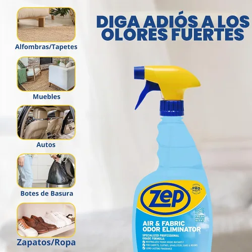 Vista 5 de Zep ZUAIR32 Eliminador de olores de aire y tela, 32 onzas