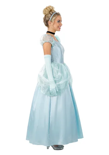 Vista 4 de Vestido de Disfraz Deluxe de Cenicienta para Mujer de Disney Multicolor
