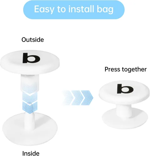 Vista 3 de 5 botones de repuesto para bolsa de playa, accesorios de bolsa Boggg, remaches de repuesto para bolsa de playa, accesorios de goma