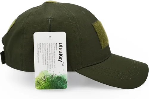 Vista 5 de UltraKey Casquillo táctico militar del operador, gorra de béisbol al aire libre del camuflaje de la caza del sombrero