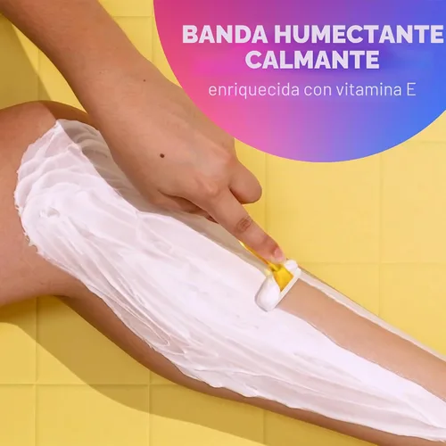 Vista 4 de BIC Soleil - Maquinillas de afeitar desechables de 3 hojas para mujer