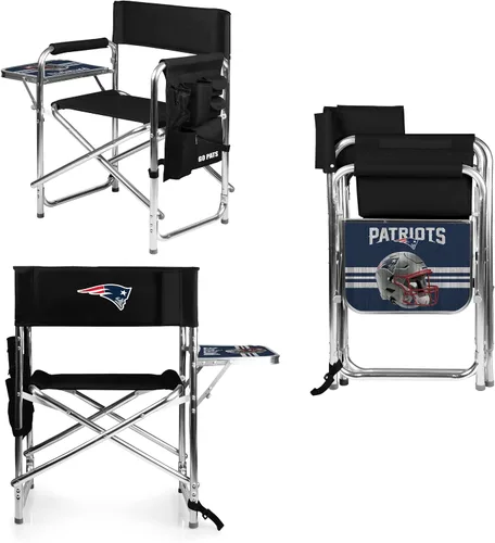 Vista 22 de Picnic TIME NFL Unisex-Adult NFL Sports Chair with Side Table, Beach Chair, Camp Chair for Adults