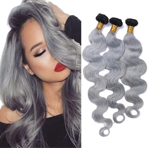 Vista 208 de 300g 1B27 Human Hair Bundles Honey Blonde Bundles Human Hair 10A Brazilian Virgin Remy Hair Extensions 8 10 12 Inch