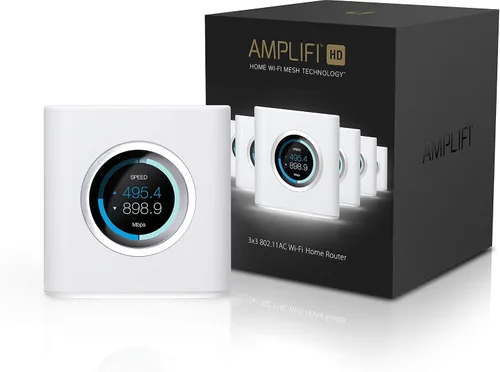 Vista 3 de AmpliFi Ubiquiti Labs - Enrutador Wifi HD de Ubiquiti Labs, cobertura de Internet inalámbrica sin costuras para todo el hogar, enrutador WiFi HD