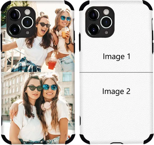 Vista 7 de Funda para teléfono con imagen personalizada para iPhone 17, 16, 15, 14, 13, 12, 11 Pro Max, Mini, XR, Xs, 8, 7, 6 Plus, TPU + funda de piel suave