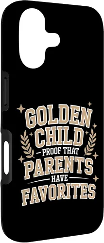Vista 3 de Golden Child Mom's Favorite Gifted Kids Sibling Rivalry Art Case for iPhone 17