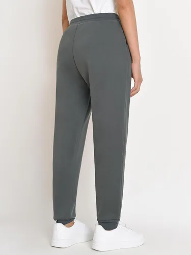 Vista 3 de Weintee Pantalones pequeños de forro polar para mujer, pantalones deportivos con forro de sherpa para invierno