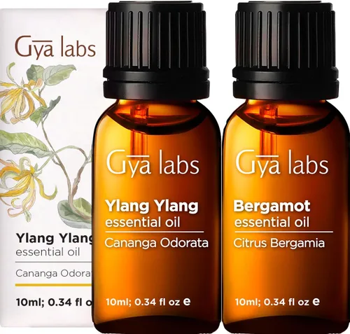 Vista 7 de Gya Labs Aceites de incienso y mirra para difusor (0.34 fl oz x 2)